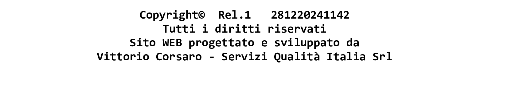 VERSIONE